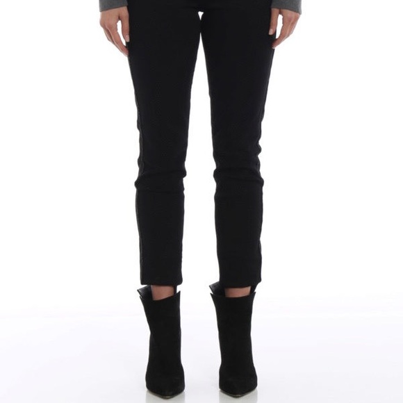 NWT J Brand Maria Size 32 High-Rise Seriously Black Skinny Leg Jeans - Picture 3 of 9